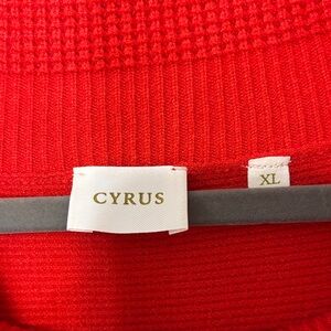 Cyrus Women's Vibrant Red Knit Sweater